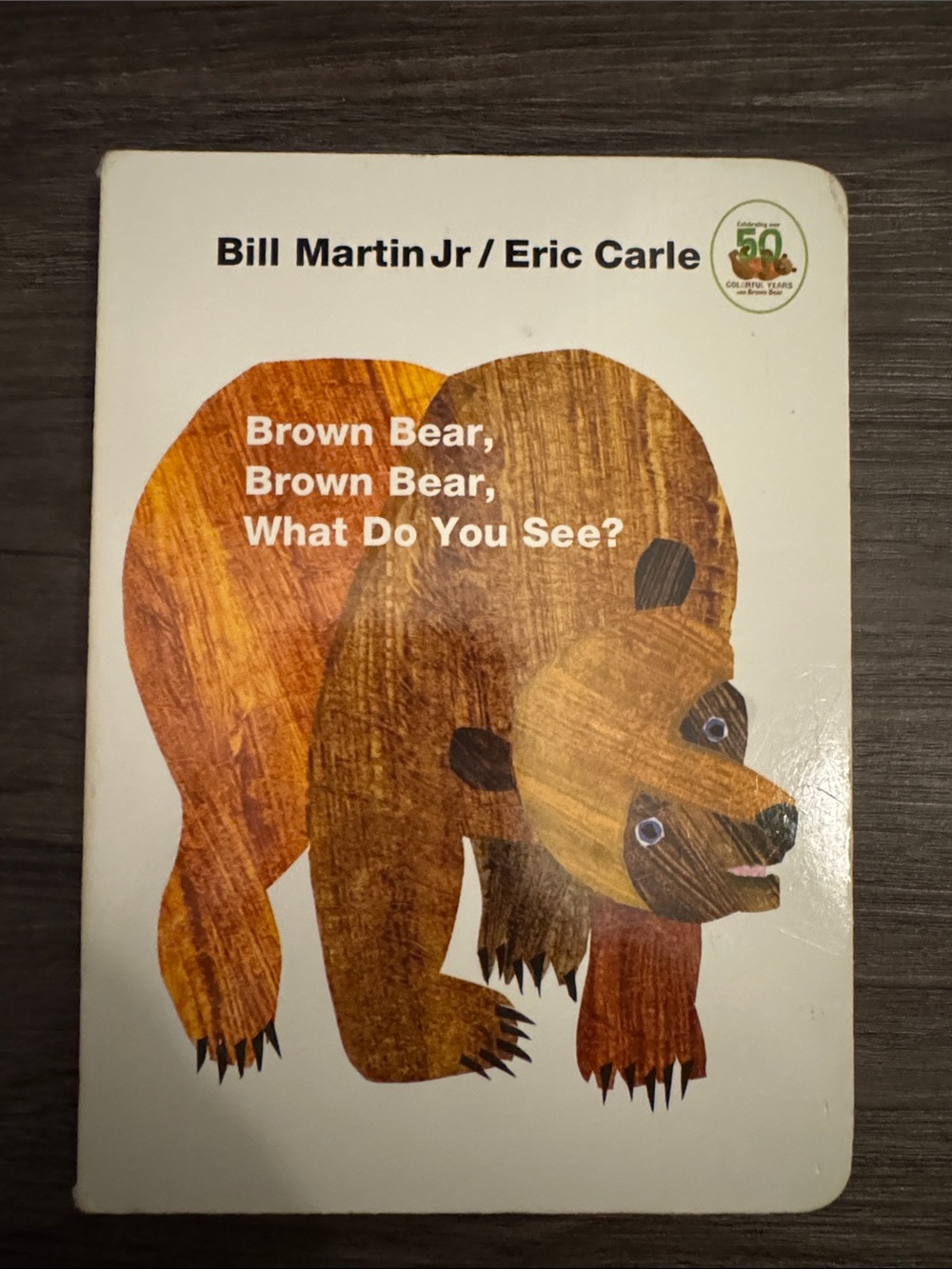 📖 3/$10 kids books Brown Bear Board Book - Brown